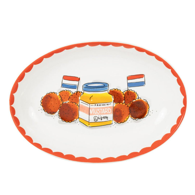 Blond Amsterdam - schaal bitterballen - Liefs uit ZIerikzee