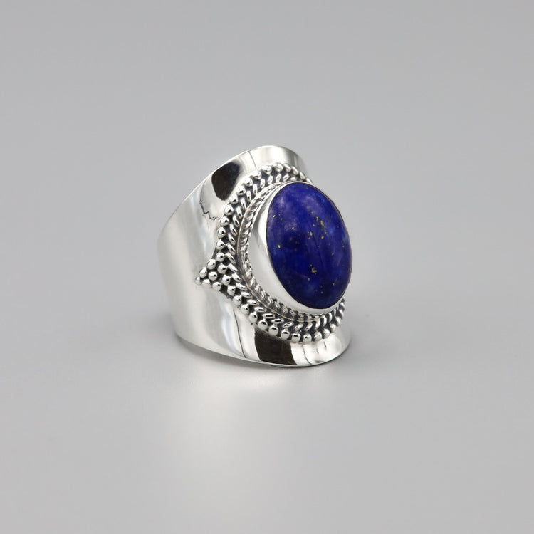 SALE Ring YMALA Lapis Lazulli - conceptstore Liefs uit Zierikzee