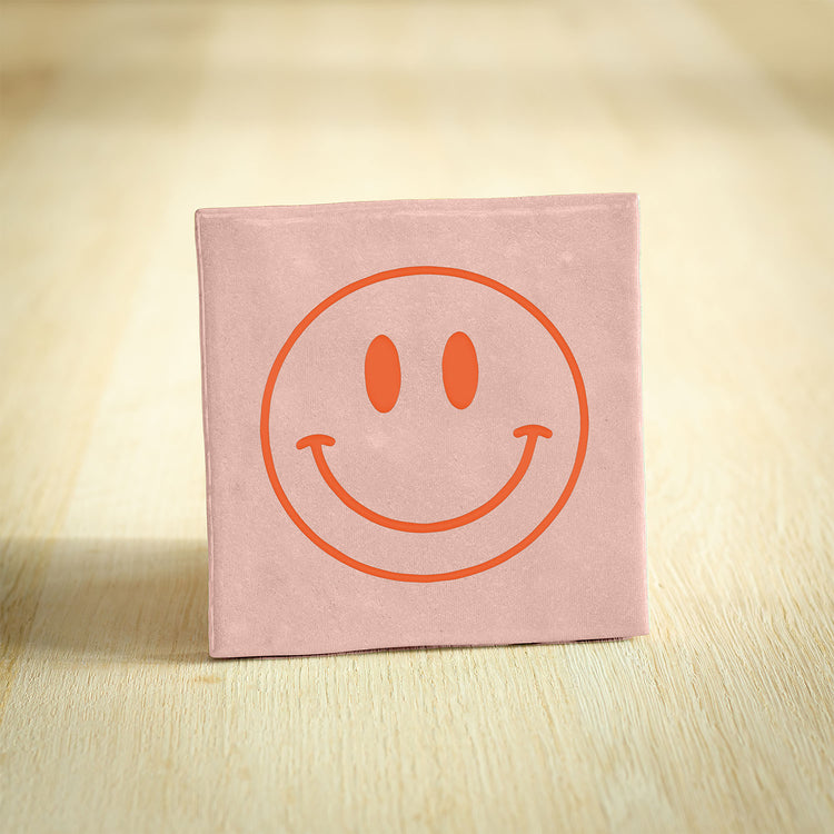 Tegeltje smile roze - conceptstore Liefs uit Zierikzee