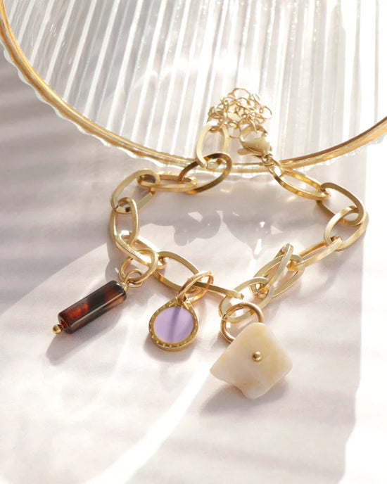 Gaia | Bedel Milky Quartz gold