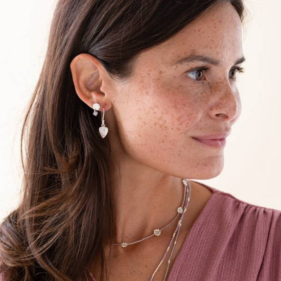 oorbellen generous rozenkwarts