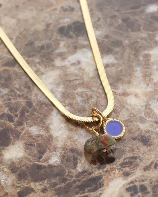 Ayla | Bedel Unakite gold