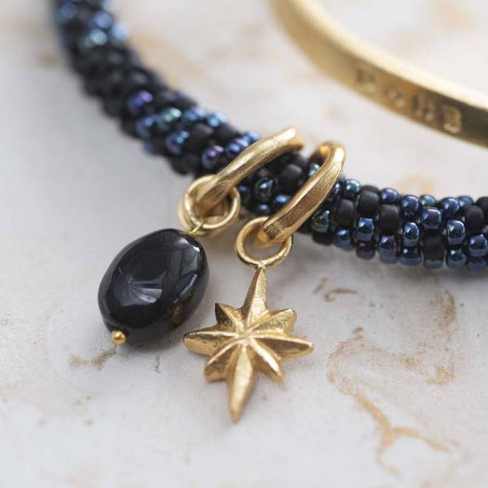 Armband a beautiful story black onyx