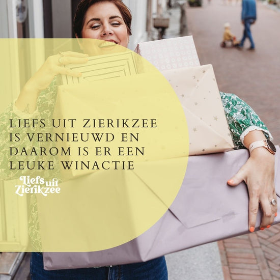 Liefs uit Zierikzee is vernieuwd en daarom is er een leuke winactie!