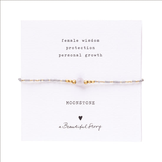 Armband IRIS maansteen - conceptstore Liefs uit Zierikzee 