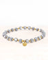 Armband dara goud grijs - conceptstore Liefs uit Zierikzee 