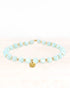 Armband dara goud turquoise - conceptstore Liefs uit Zierikzee 