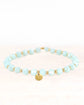 Armband dara goud turquoise - conceptstore Liefs uit Zierikzee 