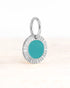 Bedel kyra aqua blauw - stainless steel - conceptstore Liefs uit Zierikzee 