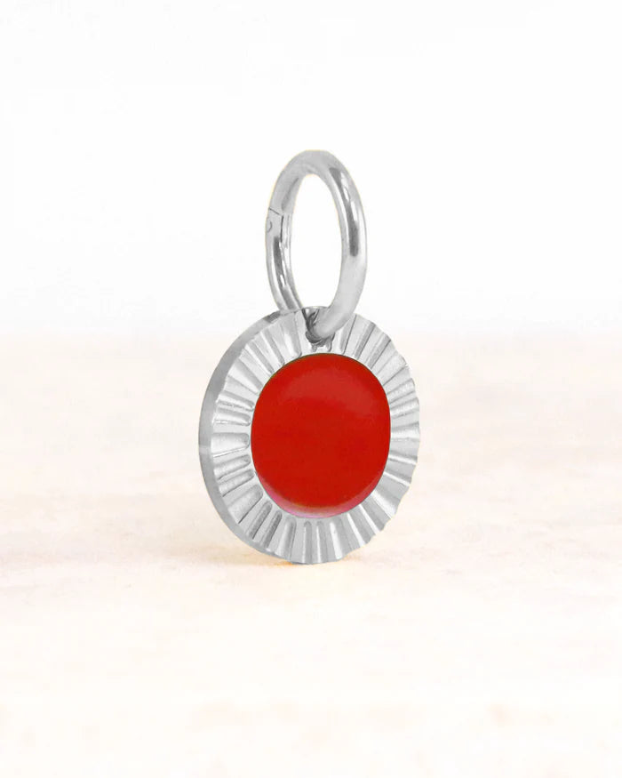 Bedel kyra rood - stainless steel - conceptstore Liefs uit Zierikzee 