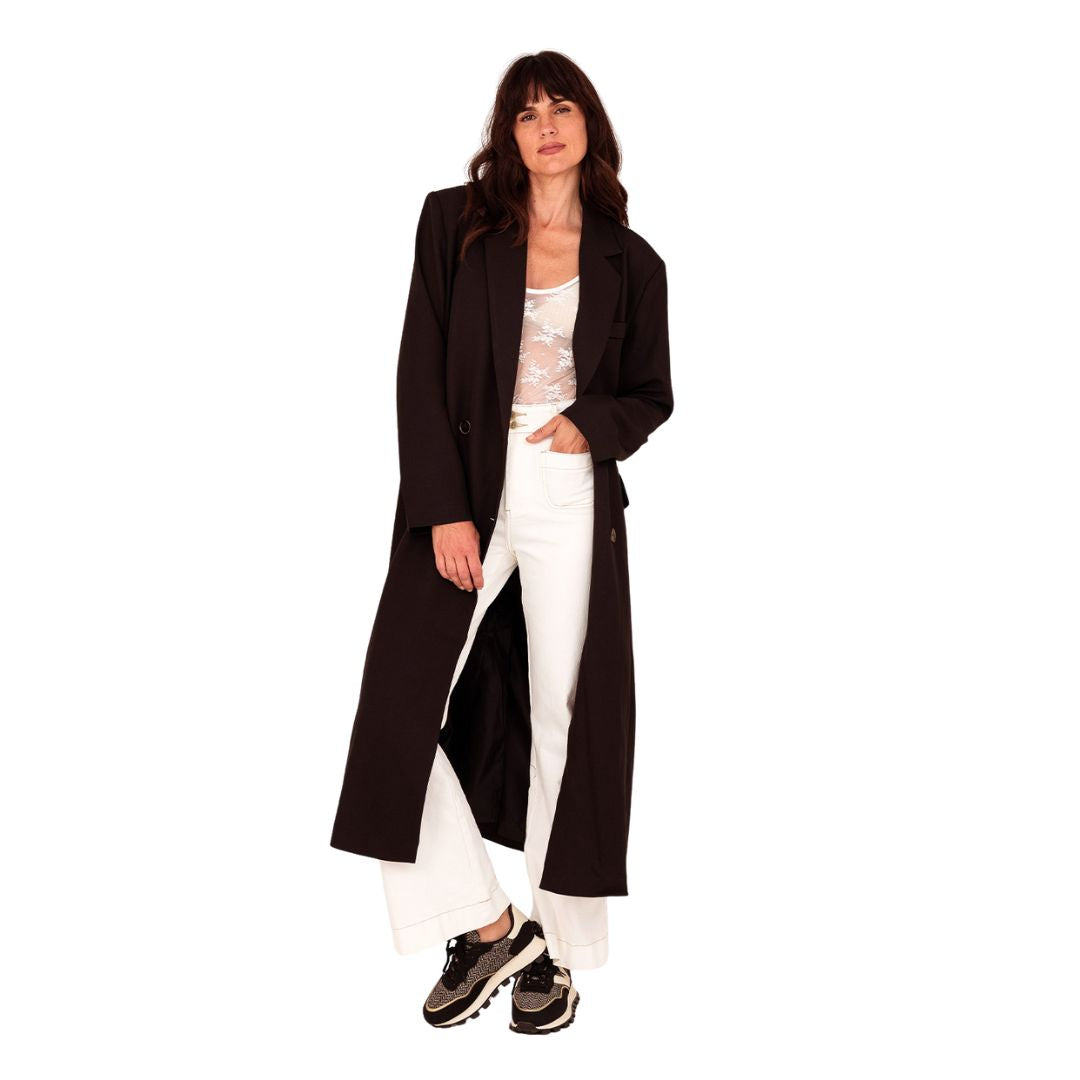 Blazer lang zwart - conceptstore Liefs uit Zierikzee 