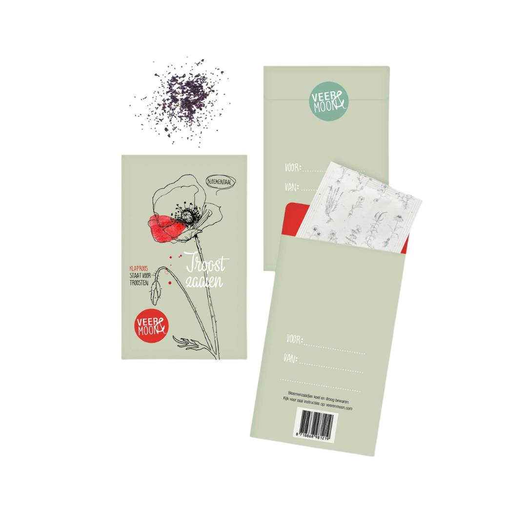 Bloemzaden troost zaaien - conceptstore Liefs uit Zierikzee 