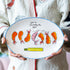 Blond Amsterdam Sushi Bord Ovaal 27 cm – Shrimply the Best - conceptstore Liefs uit Zierikzee 
