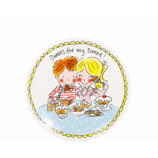 Blond Amsterdam Taartbord 18 cm – Even Bijkletsen – Sweets for My Sweet! - conceptstore Liefs uit Zierikzee 