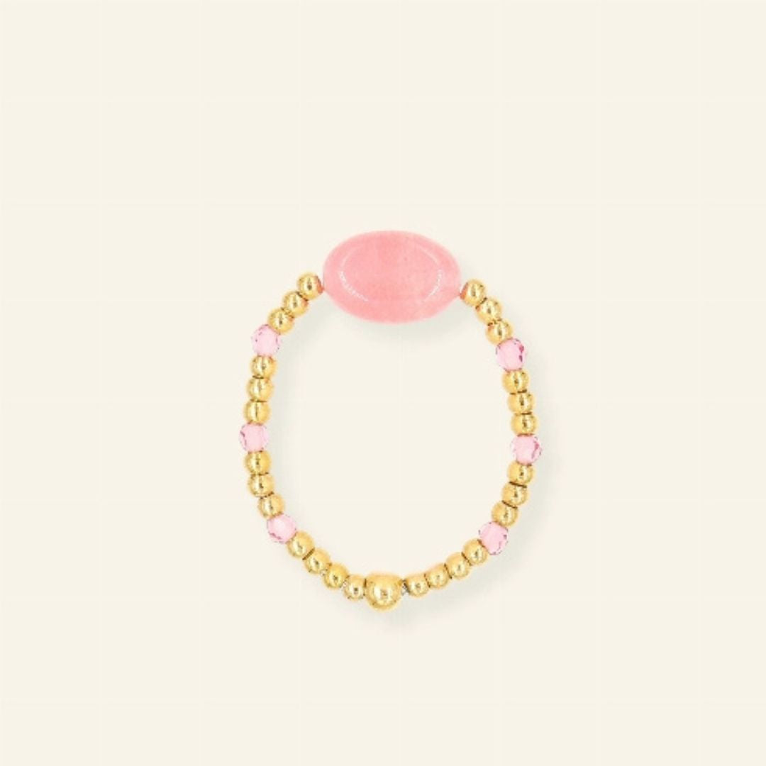 Blush gemstone ring - Liefs uit Zierikzee 