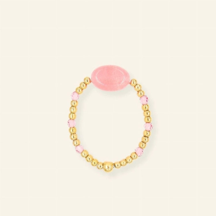 Blush gemstone ring - Liefs uit Zierikzee 