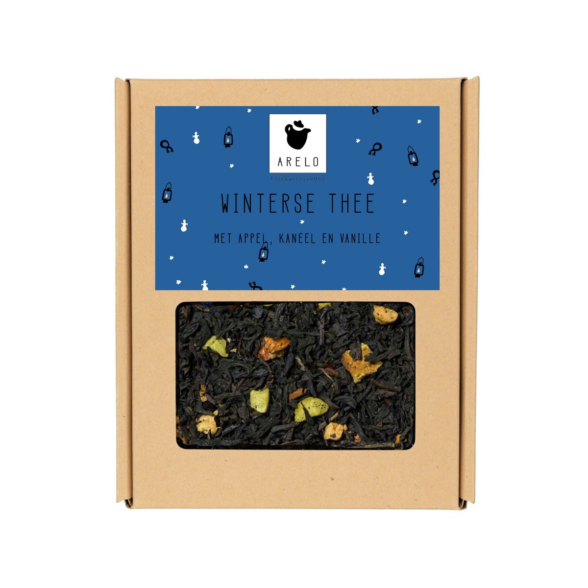 Doosje met winterse thee - conceptstore Liefs uit Zierikzee 