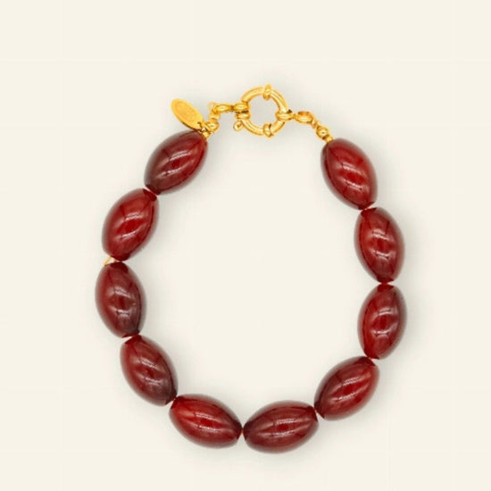 Garnet love armband - Liefs uit Zierikzee 