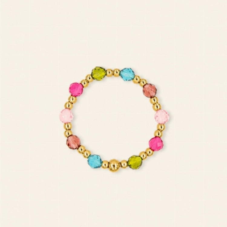 Groovy gems ring - Liefs uit Zierikzee 