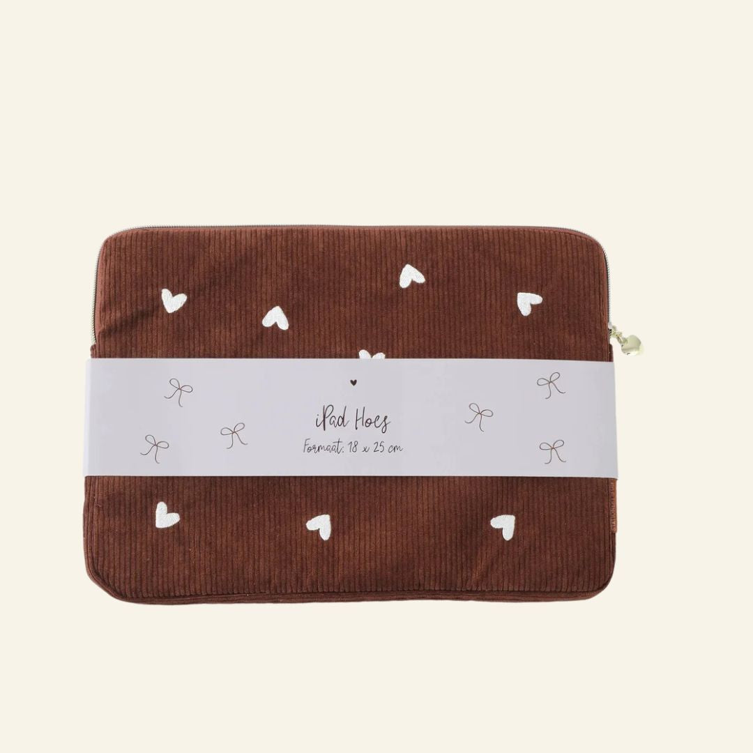 Ipad hoes chocolat hearts - Liefs uit Zierikzee 