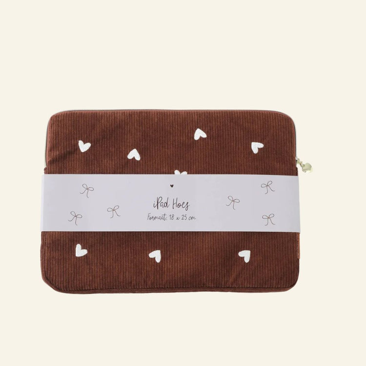 Ipad hoes chocolat hearts - Liefs uit Zierikzee 
