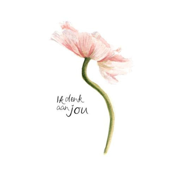 Kaart ik denk aan jou