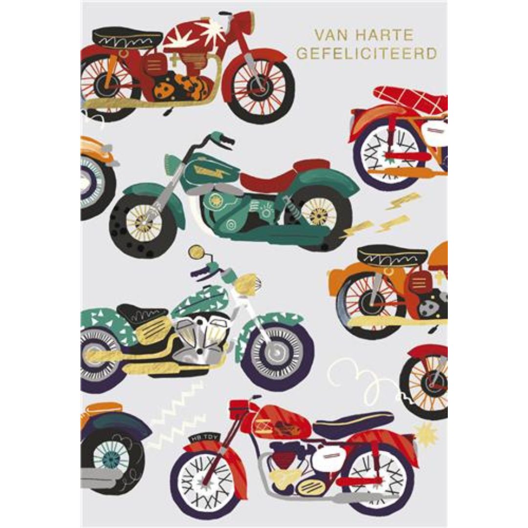 Kaart van harte gefeliciteerd - Conceptstore Liefs uit Zierikzee 