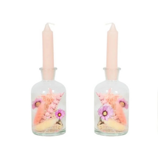 Kandelaar droogbloemen - conceptstore Liefs uit Zierikzee 