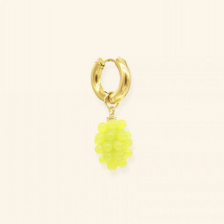 Mini grape oorbellen  - Liefs uit ZIerikzee 