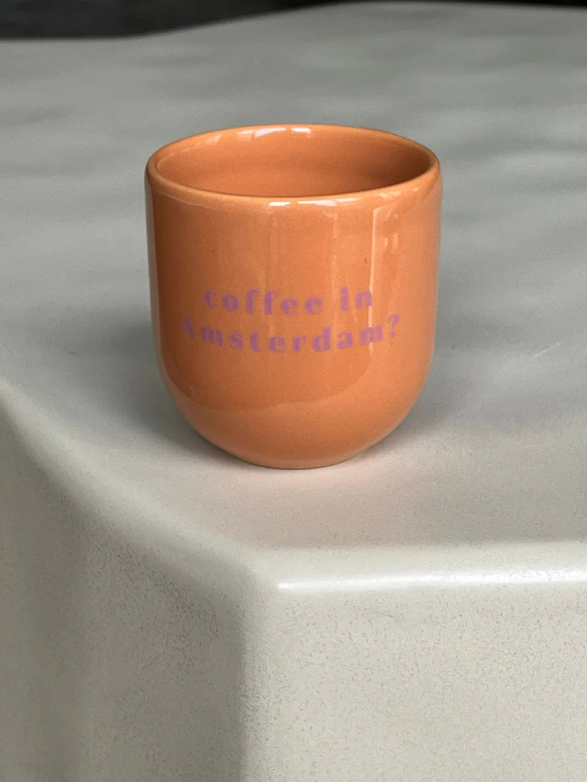 Mug coffeee in Amsterdam 
