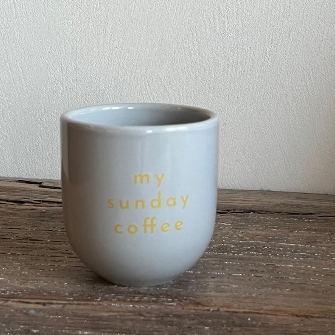 Mug my sunday coffee - conceptstore Liefs uit Zierikzee