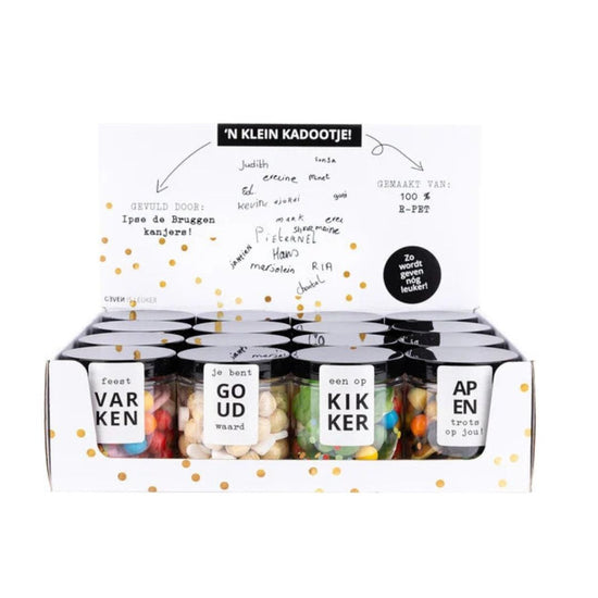 Snoeppotje goud waard