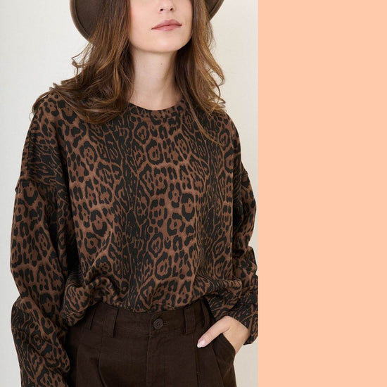 Sweater leopard