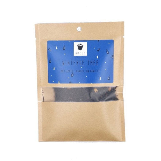 ❄️ Winterse Thee – Zwarte Thee met Appel, Kaneel &amp; Vanille (25g)