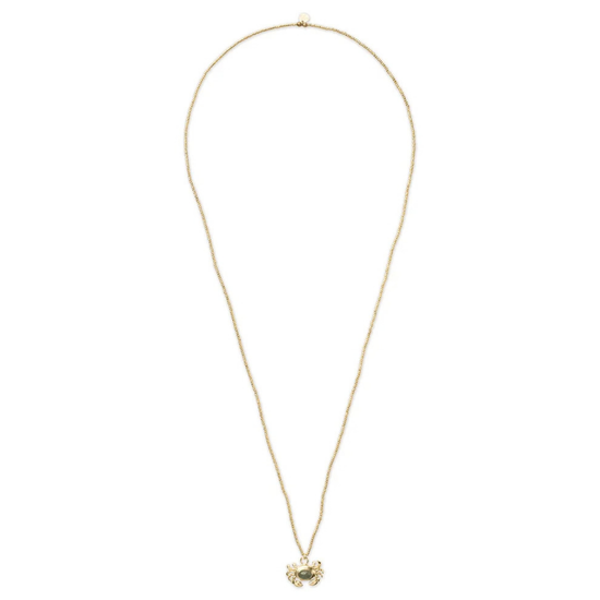 Ketting krab aventurijn