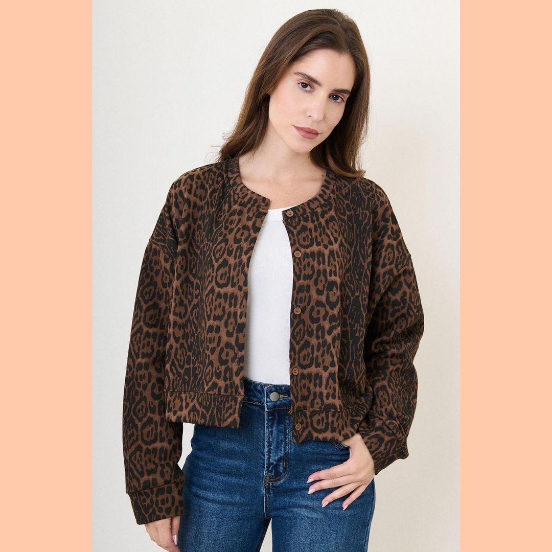 Sale vest leopard - conceptstore Liefs uit Zierikzee 