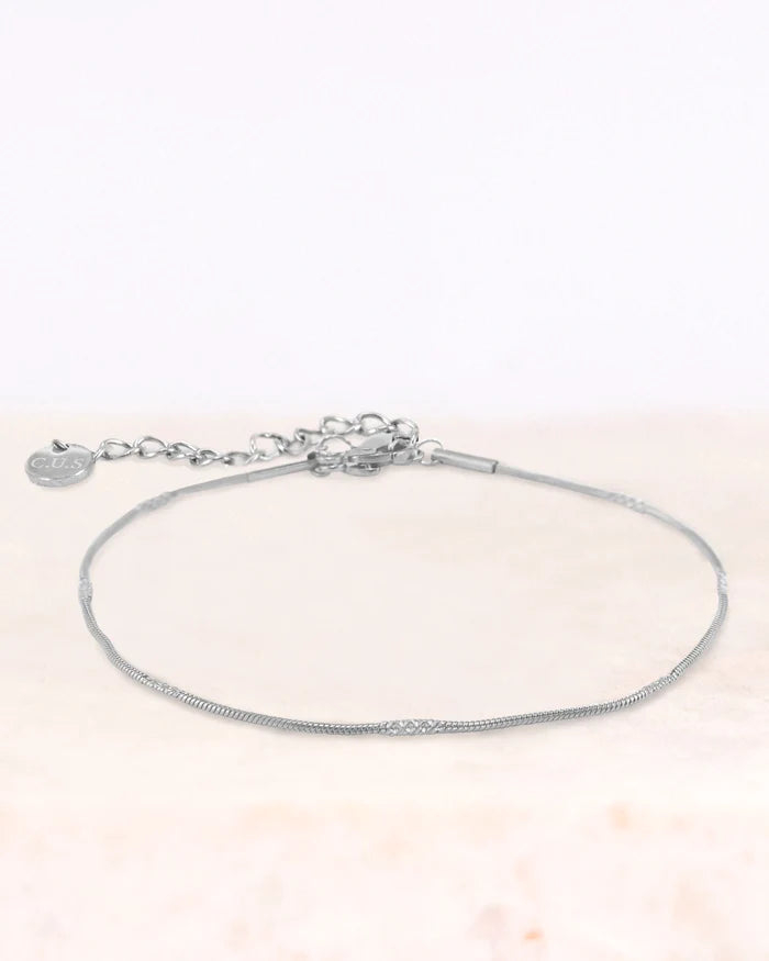 Stainless steel armband stella zilver - conceptstore Liefs uit Zierikzee 