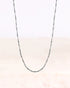 Stainless steel ketting LOA zilver - conceptstore Liefs uit Zierikzee 