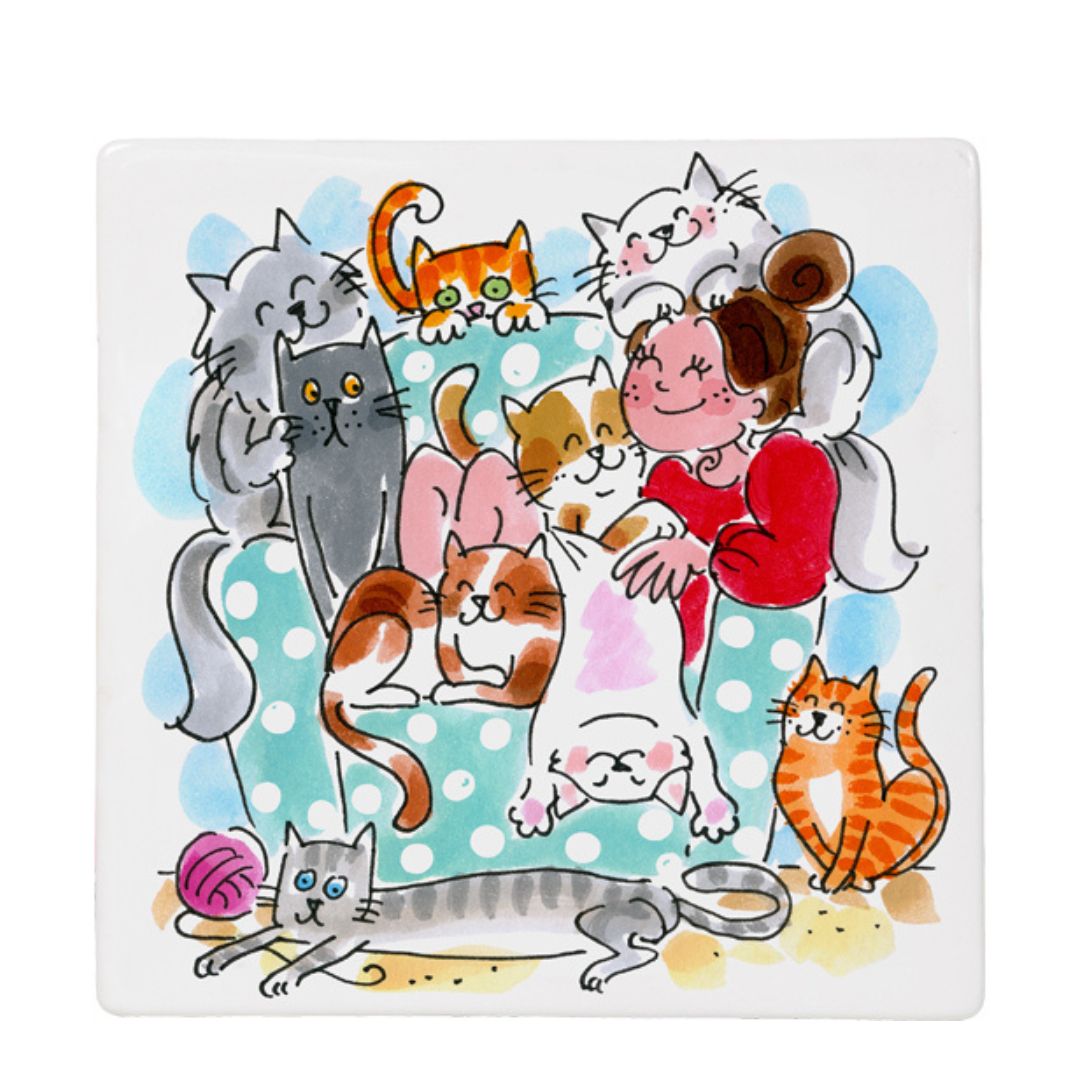 Tegel cats - Blond Amsterdam - Liefs uit ZIerikzee 