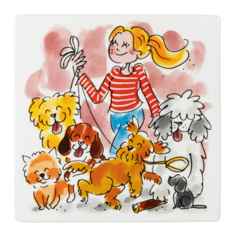 Tegel dog - Blond Amsterdam - Liefs uit Zierikzee 