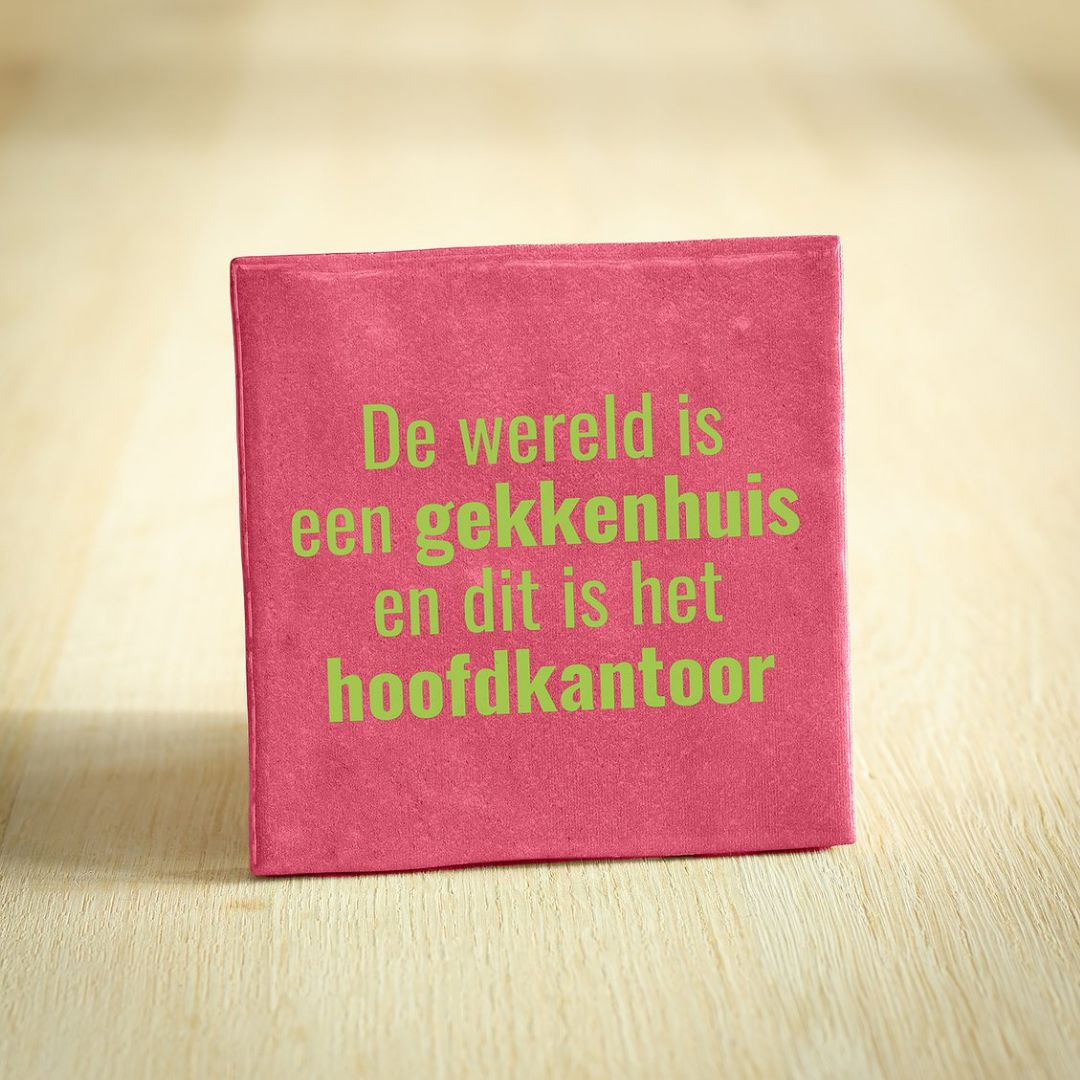 Tegeltje gekkenhuis - conceptstore Liefs uit Zierikzee 