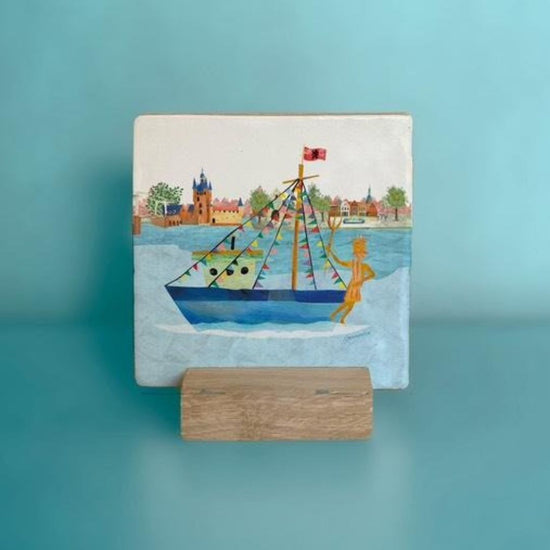 Tegeltje havendagen Zierikzee - conceptstore Liefs uit Zierikzee 