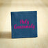 Tegeltje holy guacomoly blauw - conceptstore Liefs uit Zierikzee 