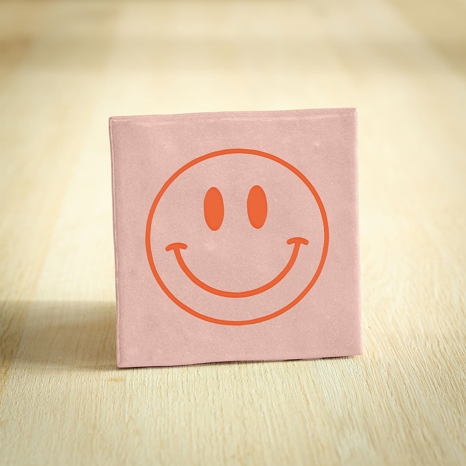 Tegeltje smile roze - conceptstore Liefs uit Zierikzee 