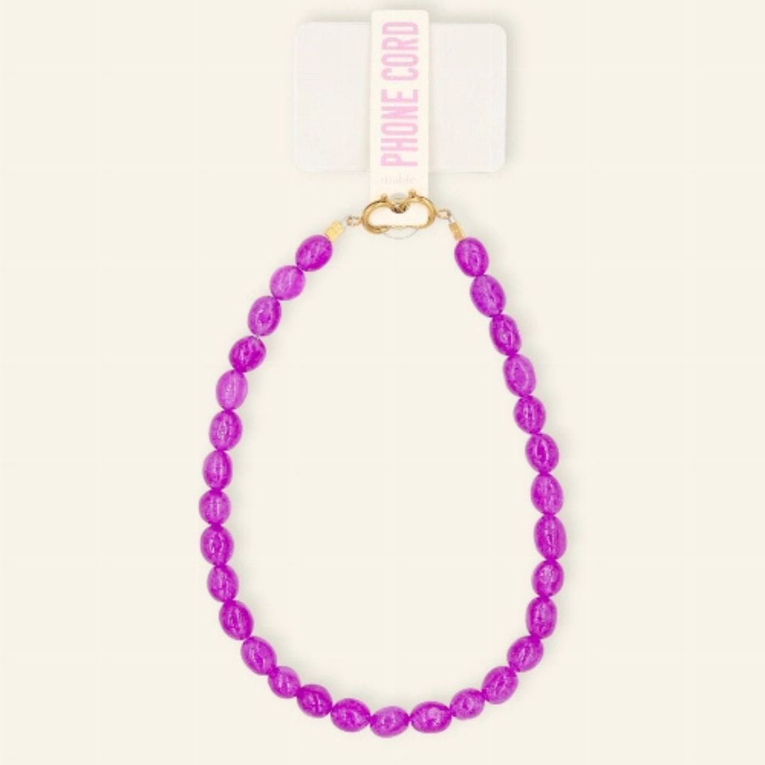 Telefoonkoord violet dream - Liefs uit Zierikzee 
