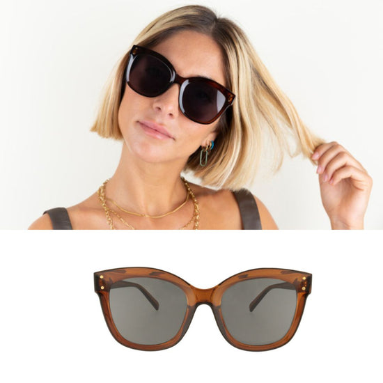 Zonnebril Sara Amber - conceptstore Liefs uit Zierikzee 