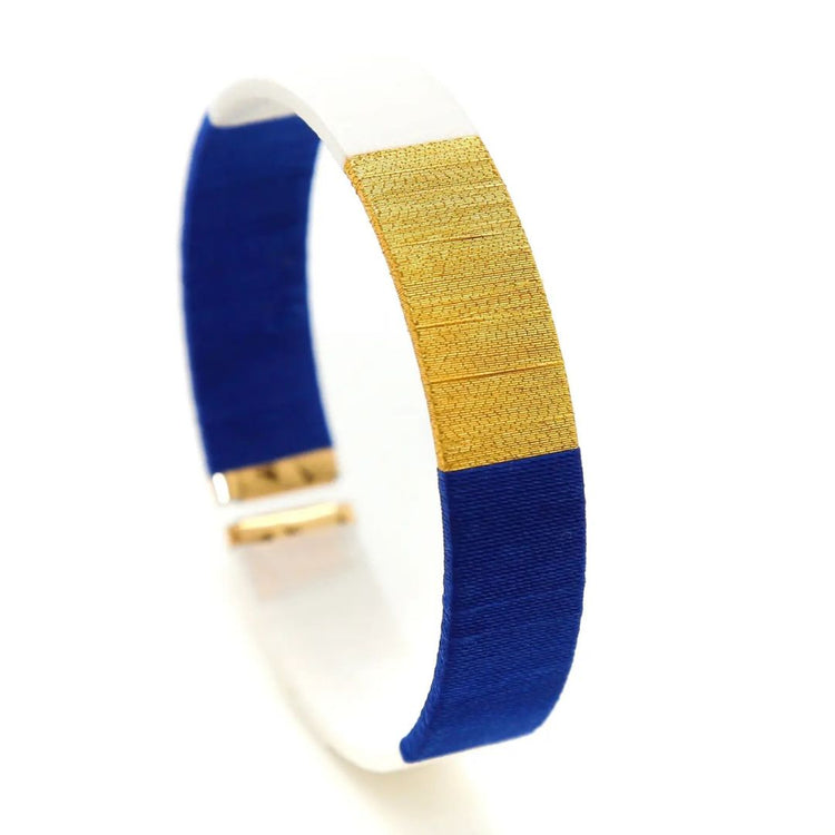 armband wit blauw - conceptstore Liefs uit Zierikzee 