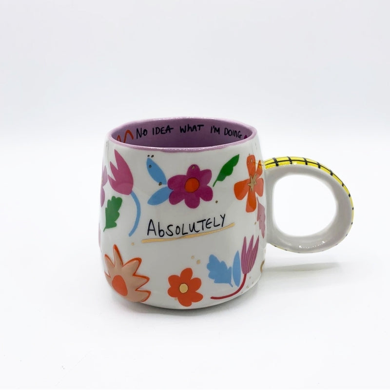 beker absolutely no idea what im doing - House of Disaster - conceptstore Liefs uit Zierikzee 