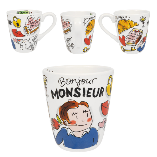 Beker monsieur - Blond Amsterdam - Conceptstore Liefs uit Zierikzee 