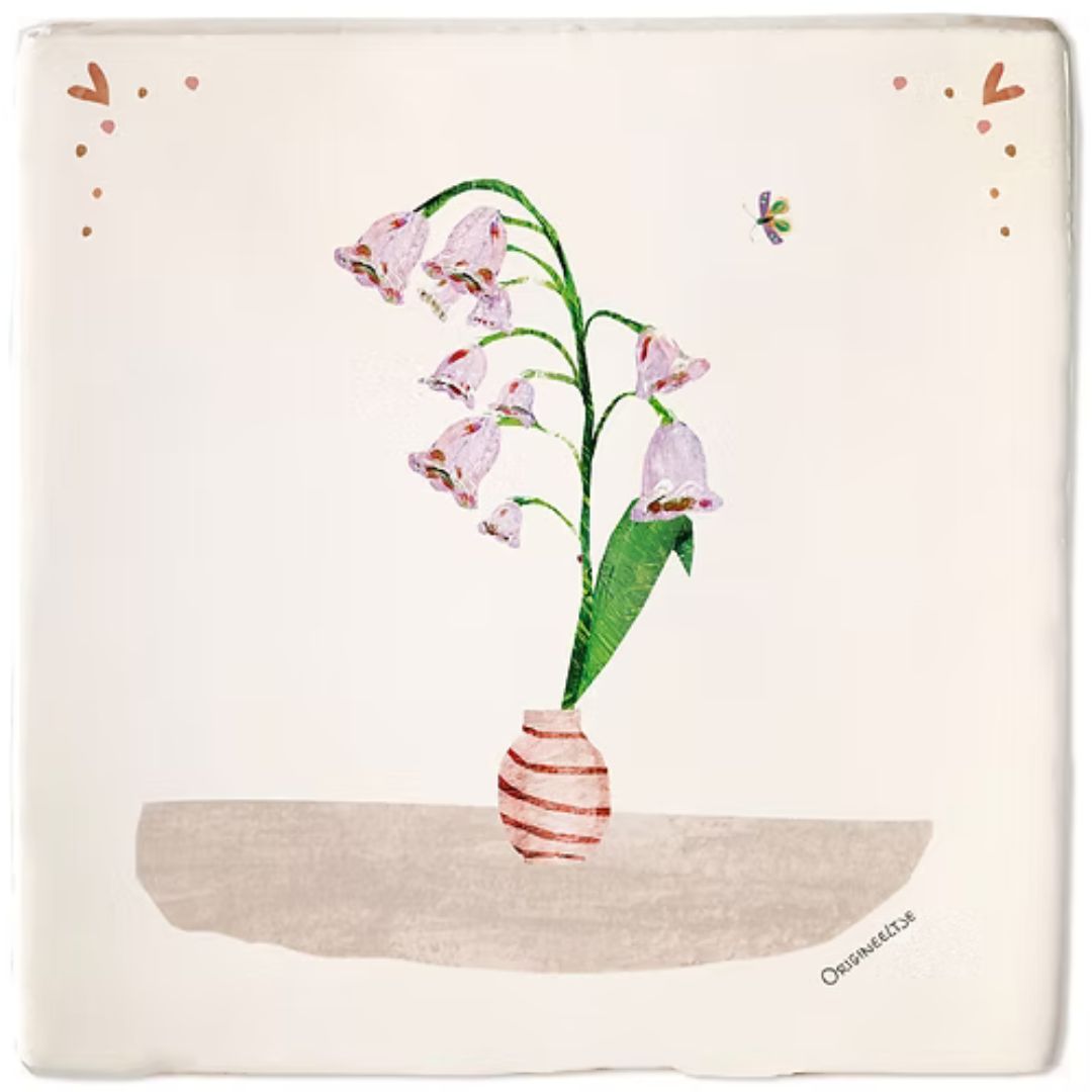 geboortetegel mei lelietje van daalen - conceptstore Liefs uit Zierikzee 